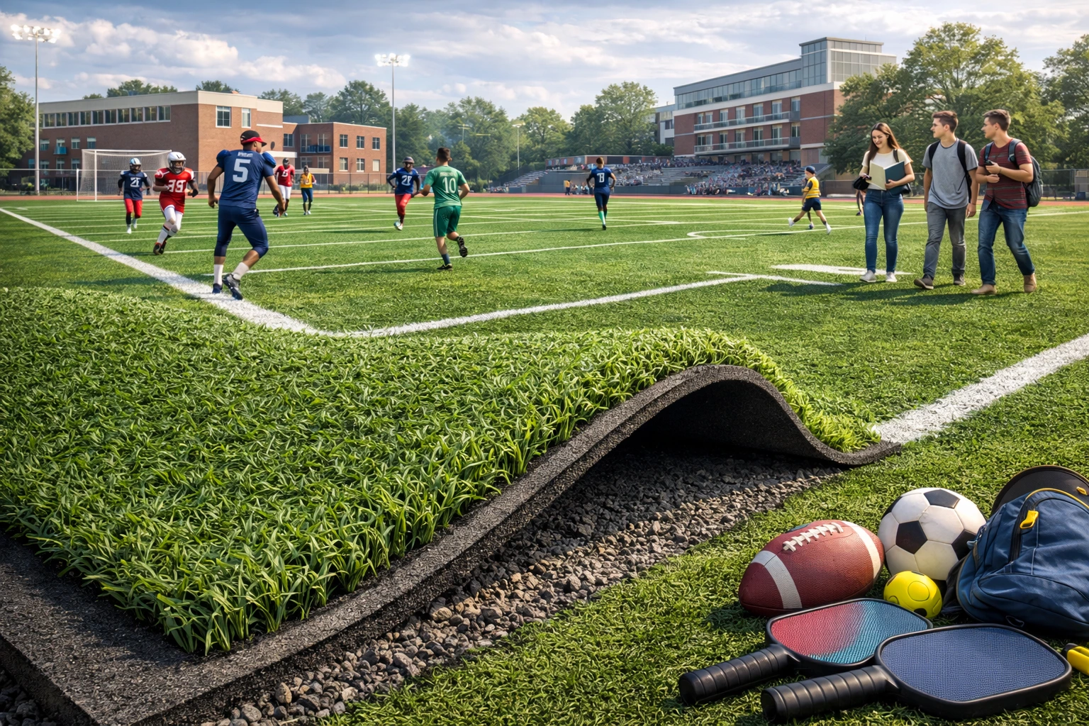 The Unrivaled Benefits of Artificial Turf for Modern Schools and Colleges