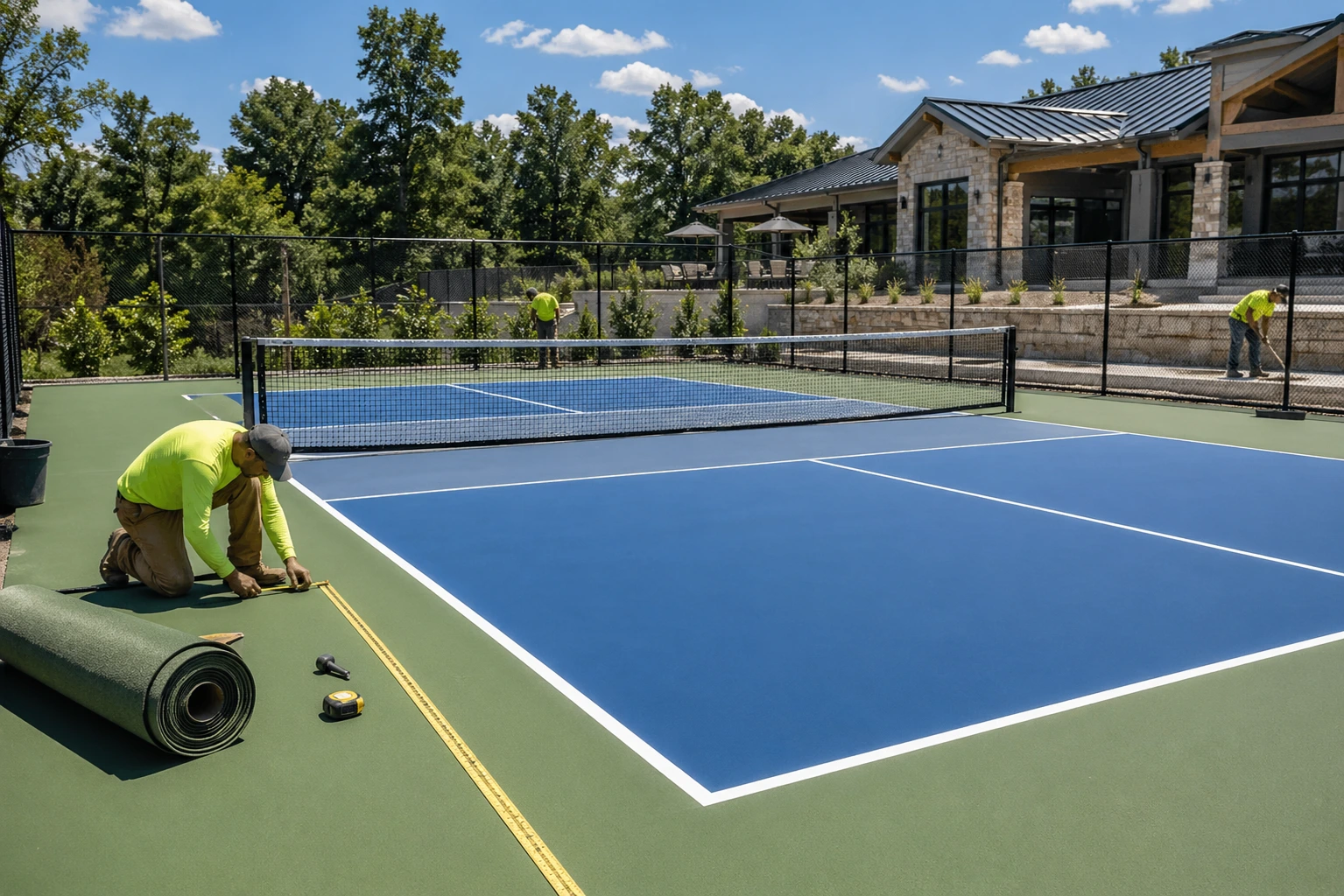 Expert Guide to Pickleball Court Construction for Clubs  Homes