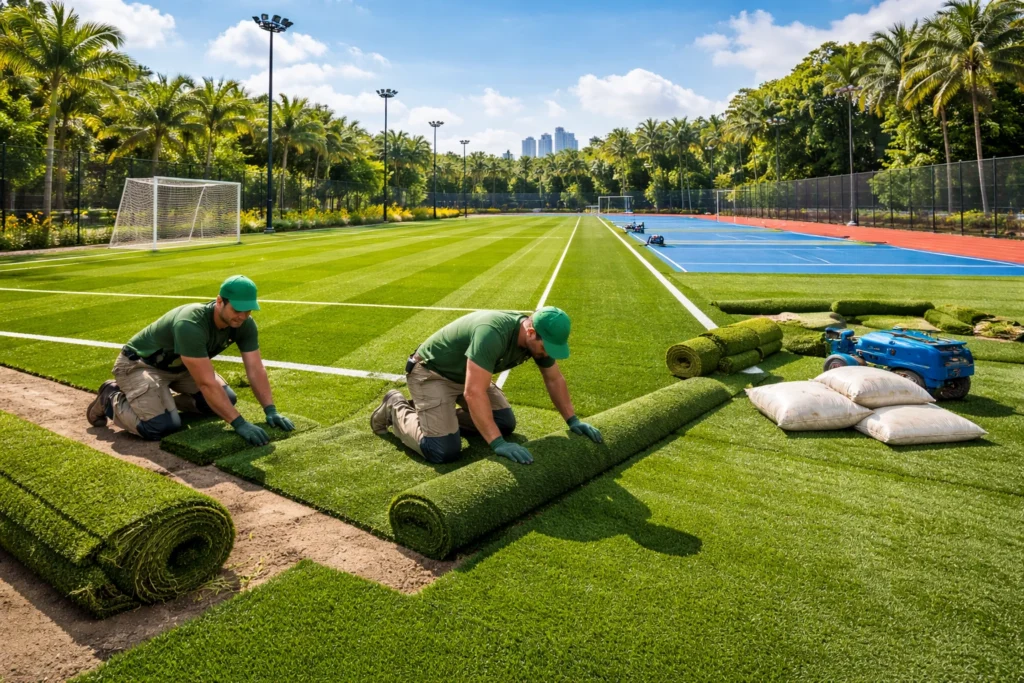 The Future of Sports Court Flooring & Turf Installation in India