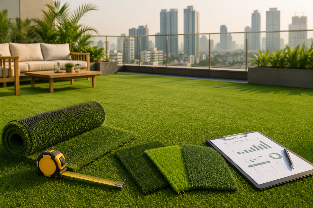 Artificial Grass Cost per Sq Ft in Mumbai
