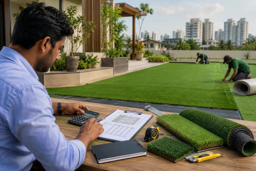 What Is the Average Artificial Turf Installation Cost in India