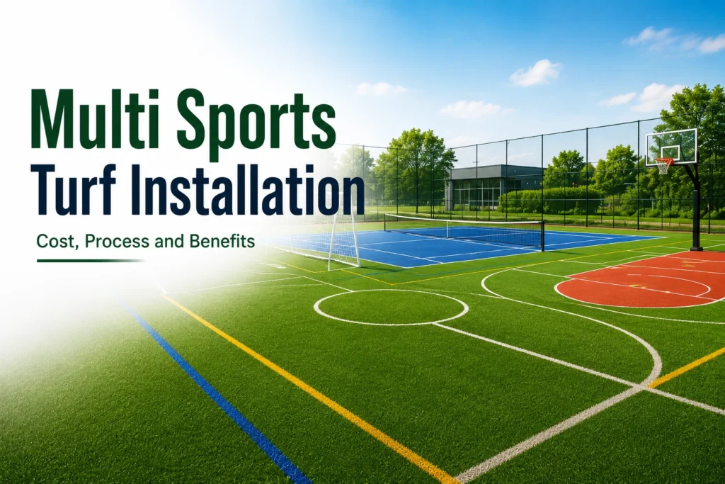 Multi Sports Turf Installation Cost, Process and Benefits